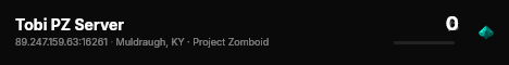 Tobi PZ Server live status badge
