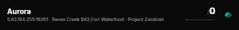 Aurora live status badge