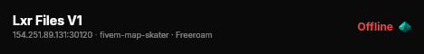 Lxr Files V1 live status badge