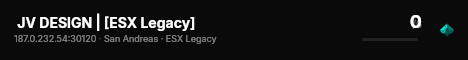  JV DESIGN | [ESX Legacy] live status badge