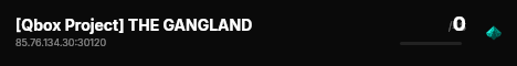 [Qbox Project] THE GANGLAND live status badge