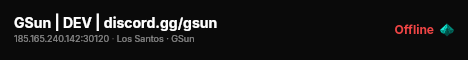 GSun | DEV | discord.gg/gsun live status badge