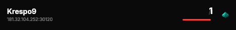 Krespo9 live status badge