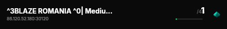 ^3BLAZE ROMANIA ^0| Medium Roleplay live status badge