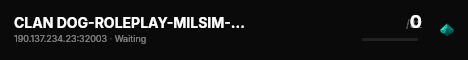 CLAN DOG-ROLEPLAY-MILSIM-LATAM-ESP  Únete Para Formar parte:ht live status badge