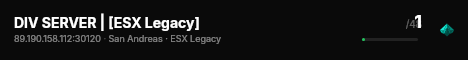 DIV SERVER | [ESX Legacy] live status badge