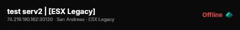test serv2 | [ESX Legacy] live status badge