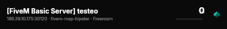 [FiveM Basic Server] testeo live status badge