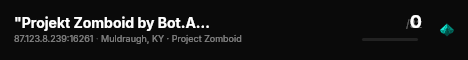 "Projekt Zomboid by Bot.AEO-Netzwerk.de" live status badge