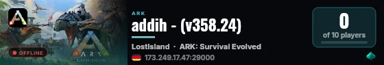 addih - (v358.24) live status badge