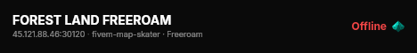 FOREST LAND FREEROAM live status badge