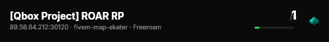 [Qbox Project] ROAR RP live status badge
