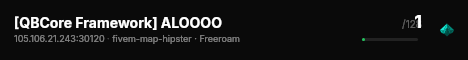 [QBCore Framework] ALOOOO live status badge