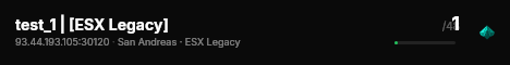 test_1 | [ESX Legacy] live status badge