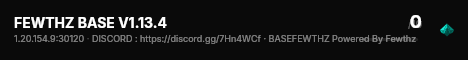FEWTHZ BASE V1.13.4 live status badge
