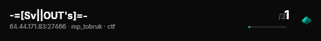 -=[Sv||OUT's]=- live status badge