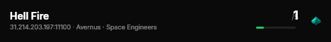 Hell Fire live status badge