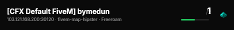 [CFX Default FiveM] bymedun live status badge