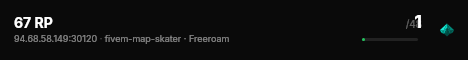67 RP live status badge