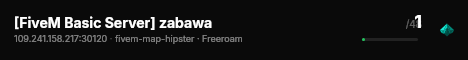 [FiveM Basic Server] zabawa live status badge