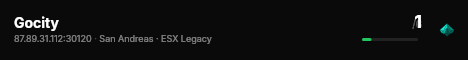 Gocity live status badge