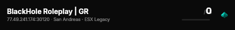 BlackHole Roleplay | GR live status badge