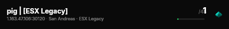 pig | [ESX Legacy] live status badge