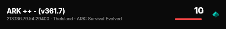 ARK ++ - (v361.7) live status badge
