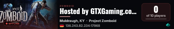 Hosted by GTXGaming.co.uk live status badge