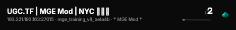 UGC.TF | MGE Mod | NYC ███ live status badge
