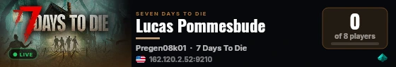 Lucas Pommesbude live status badge