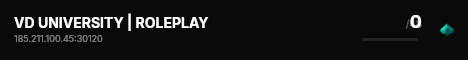 VD UNIVERSITY | ROLEPLAY live status badge