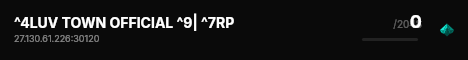 ^4LUV TOWN OFFICIAL ^9| ^7RP live status badge