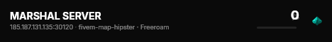 MARSHAL SERVER live status badge