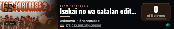 Isekai no wa catalan edition: + valencià HD VOSE IMAX +18 live status badge