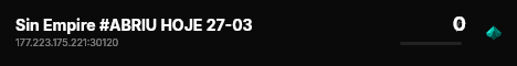 Sin Empire #ABRIU HOJE 27-03 live status badge