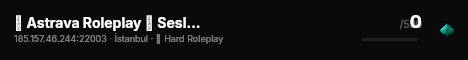 █ Astrava Roleplay ❱ Sesli/Text ❰ (Turk/Türk Sunucusu) live status badge