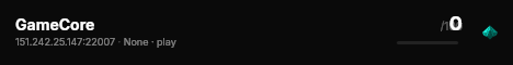 GameCore live status badge