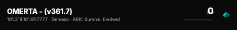 OMERTA - (v361.7) live status badge