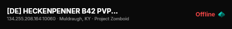 [DE] HECKENPENNER B42 PVP | Wipe 08.08. | Discord live status badge