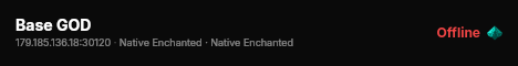 Base GOD live status badge