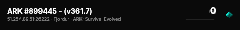 ARK #899445 - (v361.7) live status badge