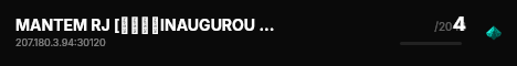 MANTEM RJ [▬▬▬▬INAUGUROU HJ 15/08 🡸↭▬▬▬▬] live status badge