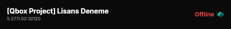 [Qbox Project] Lisans Deneme live status badge