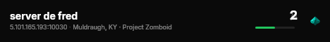 server de fred live status badge