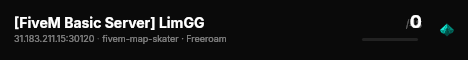 [FiveM Basic Server] LimGG live status badge