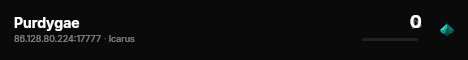 Purdygae live status badge