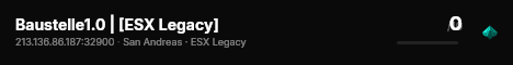 Baustelle1.0 | [ESX Legacy] live status badge
