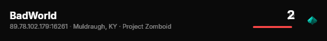 BadWorld live status badge
