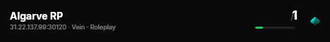 Algarve RP live status badge